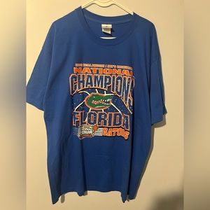 2006 Florida Gators National Championship Shirt - Sz XL